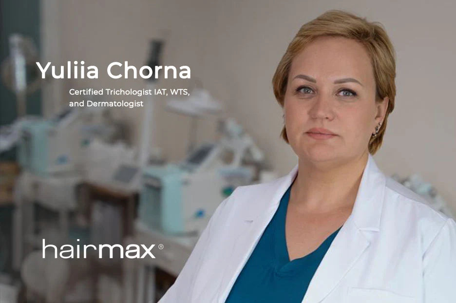 Hairmax welcomes Yuliia Chorna, Ukrainian Dermatologist as Expert Advisor